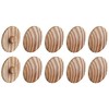 cyclingcolors Rastex Minifix 15 Screw Caps 18 mm Pine Wood