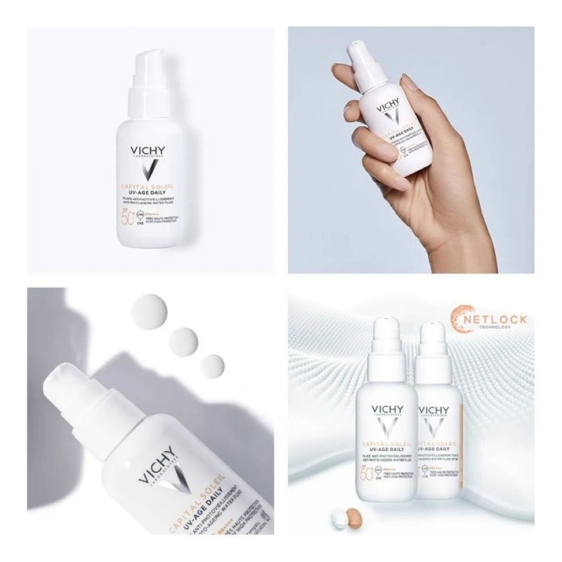 Vichy Capital Soleil Anti-edad Spf 50 Fluido Diario