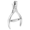 Kodrily Pattern Notcher, Stainless Steel Single Hole Punch, Ergonomic Slot