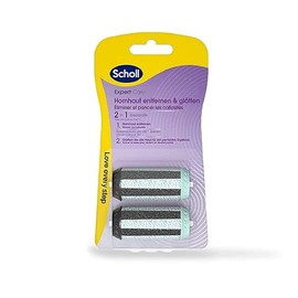 Scholl EXPERTCARE - Rullo di ricambio 2 in 1 per rimuovere e lisciare i calli - Ricarica per la rimozione dei calli elettrico di Scholl