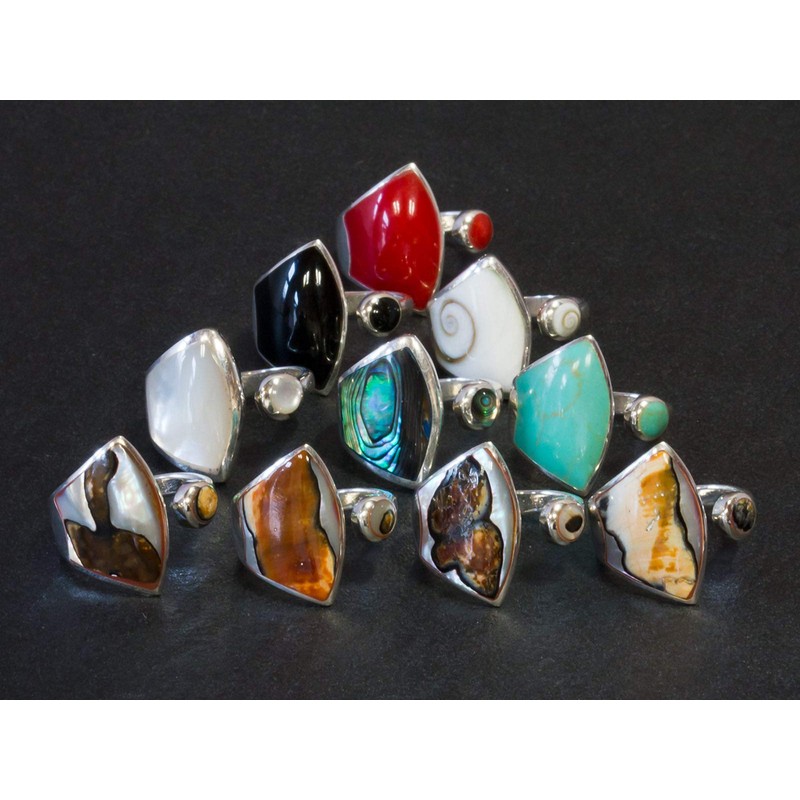 Fly Style 925 Silver Women's Open Ring Adjustable 925 Silver