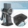 Cheese Grater Rotary vegeteble Slicer Chopper,Versatile Cheese Shredder,Blades for Shredding,