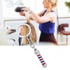 WSNANG Barber Shop Sign Keychain/Necklace Barber Turn Light Pendant Jewelry