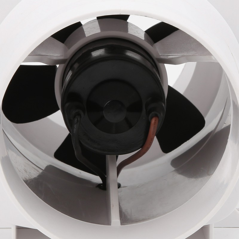 4in 270CFM Bilge Air Blower InLine Electric Waterproof White for