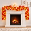 Guirnalda de Otoño con Luces Cálidas, 1.75 m, Hojas de