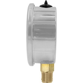 Zenport LPG200 Zen-Tek Glycerin Liquid Filled Pressure Gauge, 200 PSI, Box of 10