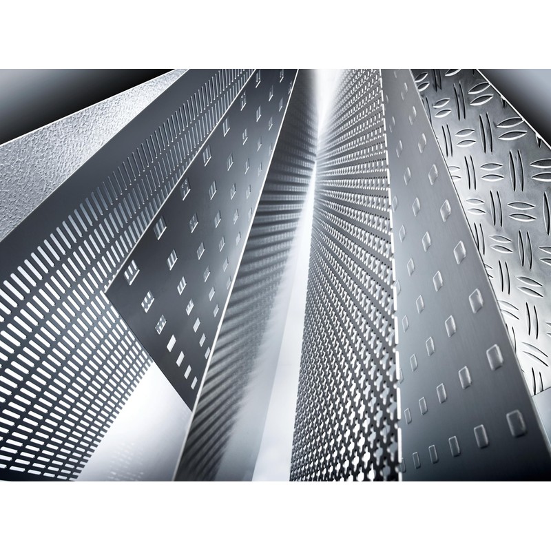 1 x siwitec Expanded Metal Sheet, Steel, 600 x 1000