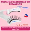 Pestañas Magnéticas Sin Pegamento Con Aplicador 2 Pares Lash