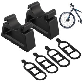 Bike Repair Handlebar Holder - Quick Release Handlebar Rack - Compact Bracket, Anti-Slip Detachable Holder for Apartment Outdoor Garage