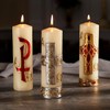 CB Church Supply Devotional Candles Hand Decorated Family Prayer Candle