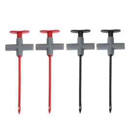 Puncture Probe Test Leads Wire-Piercing Test Clip Multimeter Testing Tool for Automotive Car Repairing and Electrical Testing 4 PCS