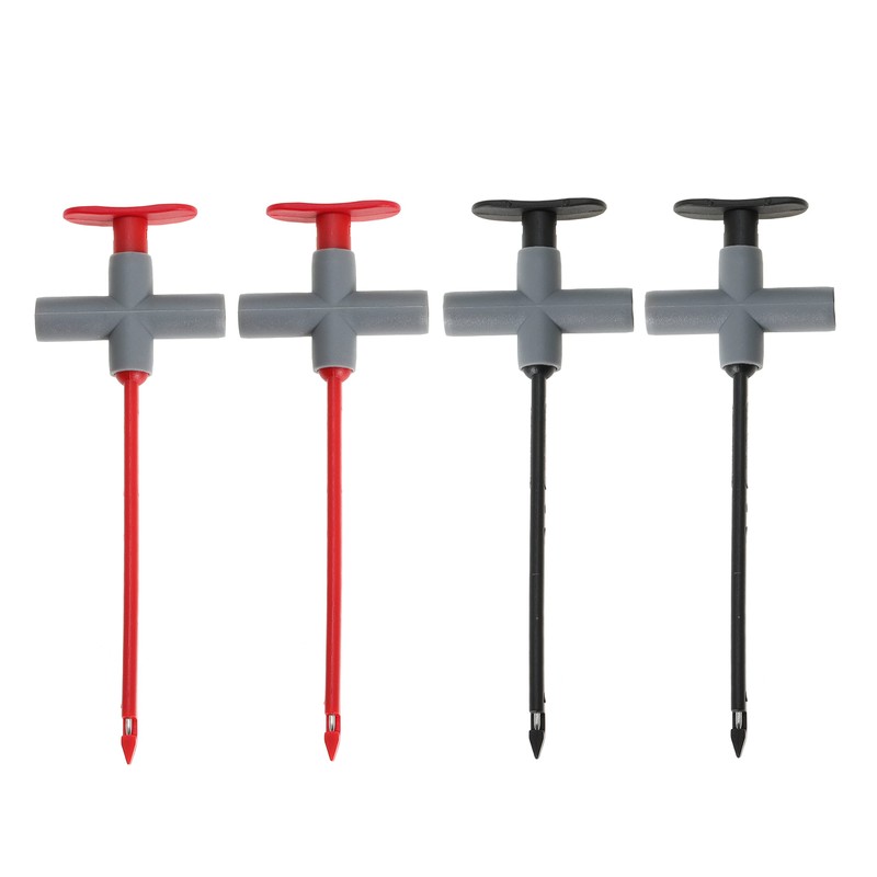 Puncture Probe Test Leads Wire-Piercing Test Clip Multimeter Testing Tool