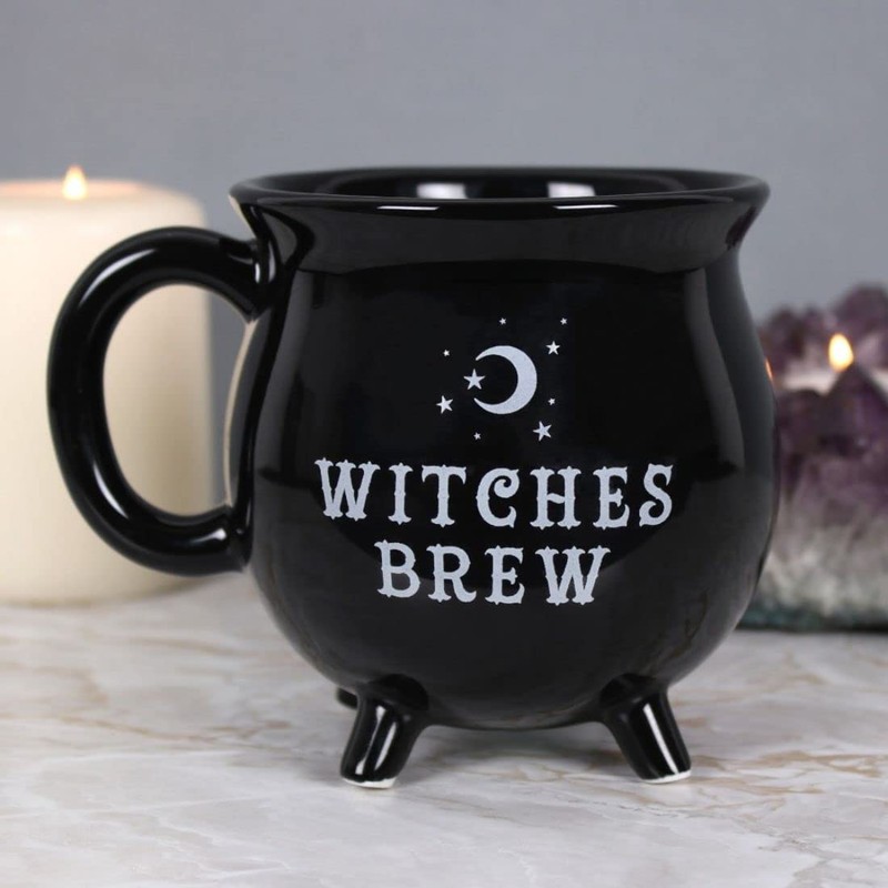 Something Different Witches Brew Cauldron Mug Black