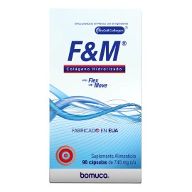 F&M 90 Cápsulas - Colágeno Hidrolizado