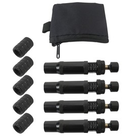 Bedaily Adjustable Auto-Stop Tire Air Down Kit (10-30 PSI) Screw-on Tyre Deflator Tool for Offroad 4x4 Vehicle Inflation Tools