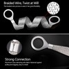 10Pcs Universal Automotive Ground Straps, 10&12 inch Braided Ground Strap