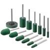 Mesee 39Pcs Rubber Polishing Bits Assorted Grinding Head Buffing Wheel