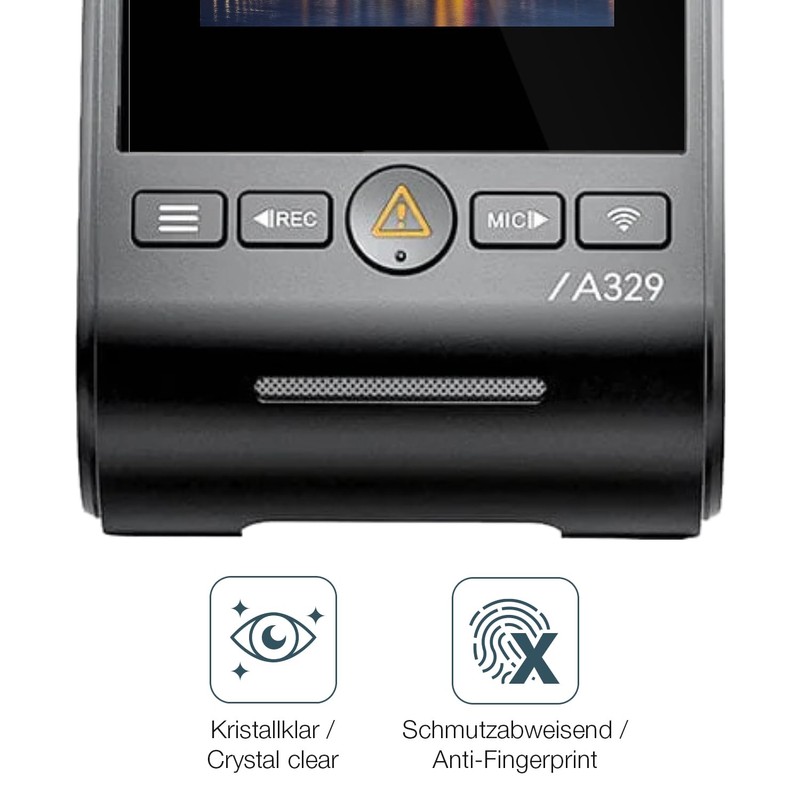 dipos I 4x Clear Screen Protectors for VIOFO A329 2CH