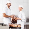 Large Bread Poly Bags,100 Pcs 22x6x10 Inch Bread Loaf Packing
