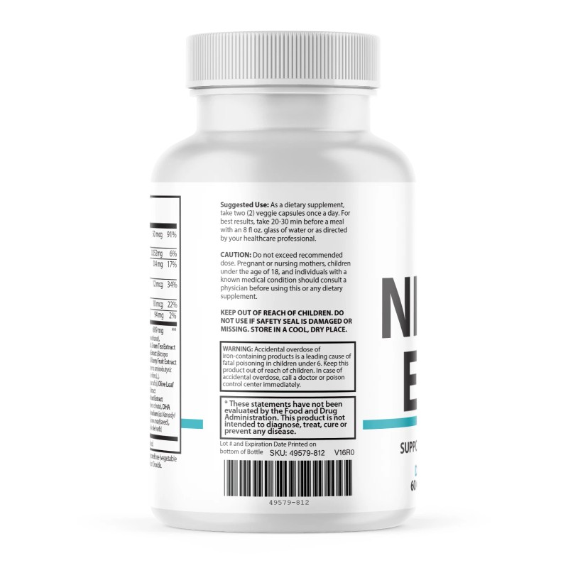 Neuronol Neuro Elite Cognitive Formula for Brain Support Supplement -