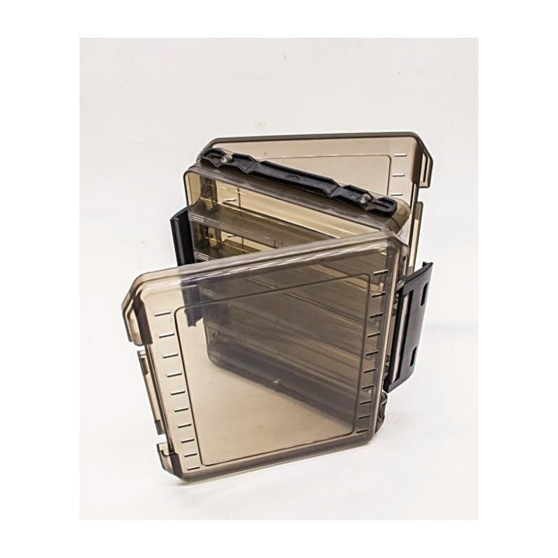 Fishing Lure Fishing Tackle Box with 12 Compartments Double Sided