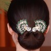 Wire Bun Makers for Women's Hair: Peacock Shape Hair Bun