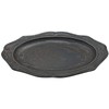 Utsuwa Roan 513-0020 Mino Ware Oval Plate, Approx. 9.8 x