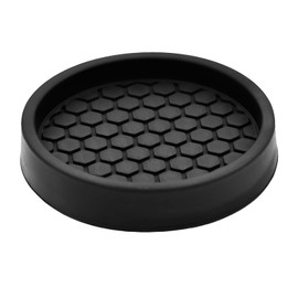 12PCS Non Slip Furniture Pads, 2”Anti Skid Caster Cups for Hardwood Floors, Round Furniture Coasters, Anti Slide Furniture Cup for Beds, Sofas, Chairs, Desks (Black)
