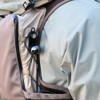 TOKYO BELL OUTDOOR Clip Bell, Lightweight, Compact, One-Touch Noise Reducing,