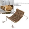 Hamster Wooden Swing Natural Large Space Climbing Playing Hamster Swing