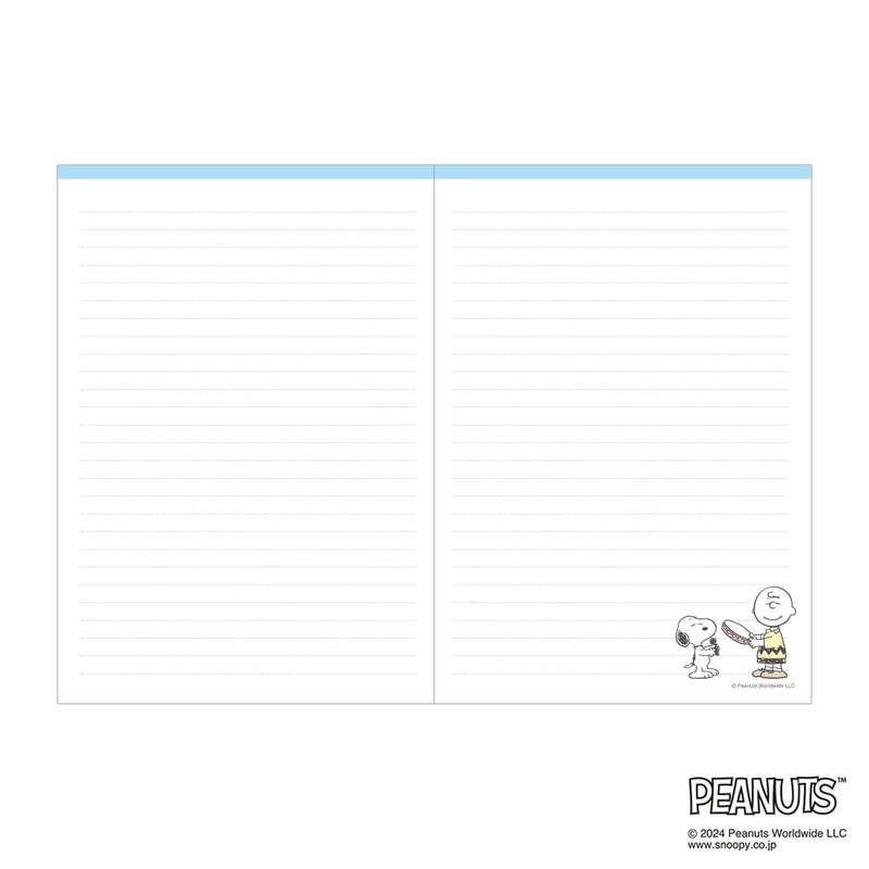 Kamio Japan Snoopy 304441 2025 B6 Weekly Flickering Planner (Begins