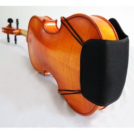 TRADERPLUS Violin Shoulder Rest Violin Chinrest Pad with Sponge Inside (1, 1/2-1/4)