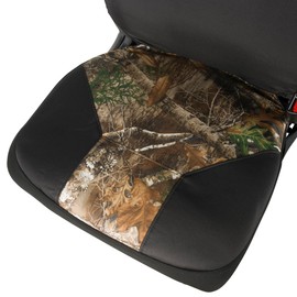 Browning Universal Front and Bench Seat Covers, Water and Dirt Resistant Car, Truck, and SUV Seat Covers, Realtree Edge (Excursion), Low Back (Single)