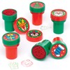 Baker Ross AT251 Christmas Self-Inking Stampers, Arts and Crafts for