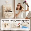 Elviros Travel Hair Tool Organizer for Dyson Airwrap and Shark,