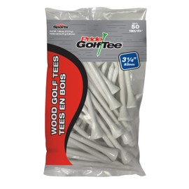 Pride Golf Tee 3-1/4-Inch Deluxe Tee 50-Count, White