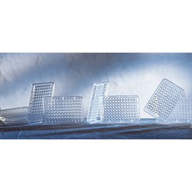 Greiner Bio-One 655080 Clear Polystyrene MICROLON 200 Microplate, Medium Binding, Flat Bottom, Chimney Style, 96 Well (Pack of 40)