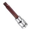 TA-VIGOR Triple Square Spline Bit Socket, 1/2" Drive x M10