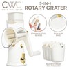 COOK WITH COLOR Rotary Cheese Grater with Handle - Counter