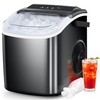 COWSAR Ice Maker Countertop, Portable Ice Machine with Self-Cleaning, 26.5lbs/24Hrs,