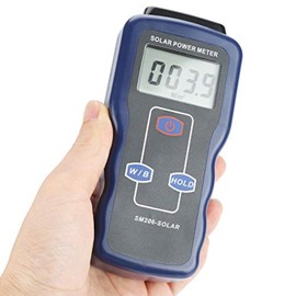 Solar Power Meter SM206 Digital Solar Power Meter Sunlight Meter for Radiation Meters Solar Power Radiation Meter