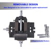 3" Cross Slide Drill Press Vise, Compound Bench Table Bench