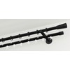 GARDINIA Chicago Series Double Combination Bracket with Metal Mounting Plate