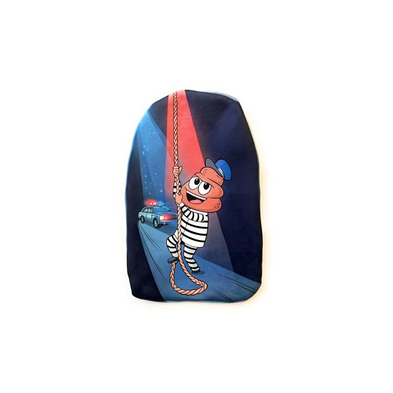 Prison Escape Poop Stoma Bag Pouch | Humorous Ostomy Cover