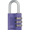ABUS - 145/30 30mm Violet kombination aus Aluminium Vorhängeschloss 46582