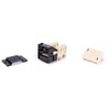 UNJ600-BK - Uniprise UNJ600 Category 6 U/UTP Information Outlet, black