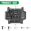 Racewill Front Engine Skid Plate, Engine Splash Shield Protection Guard