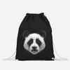 MoonWorks Gym Bag Black Metal Panda Heavy Rock Music Fun