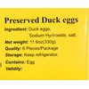 Tai Wan Preserved Duck Eggs 11.6 Oz
