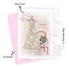 QUILLCRAFT Here comes the Bride Card, Happy Wedding Card, Bridal